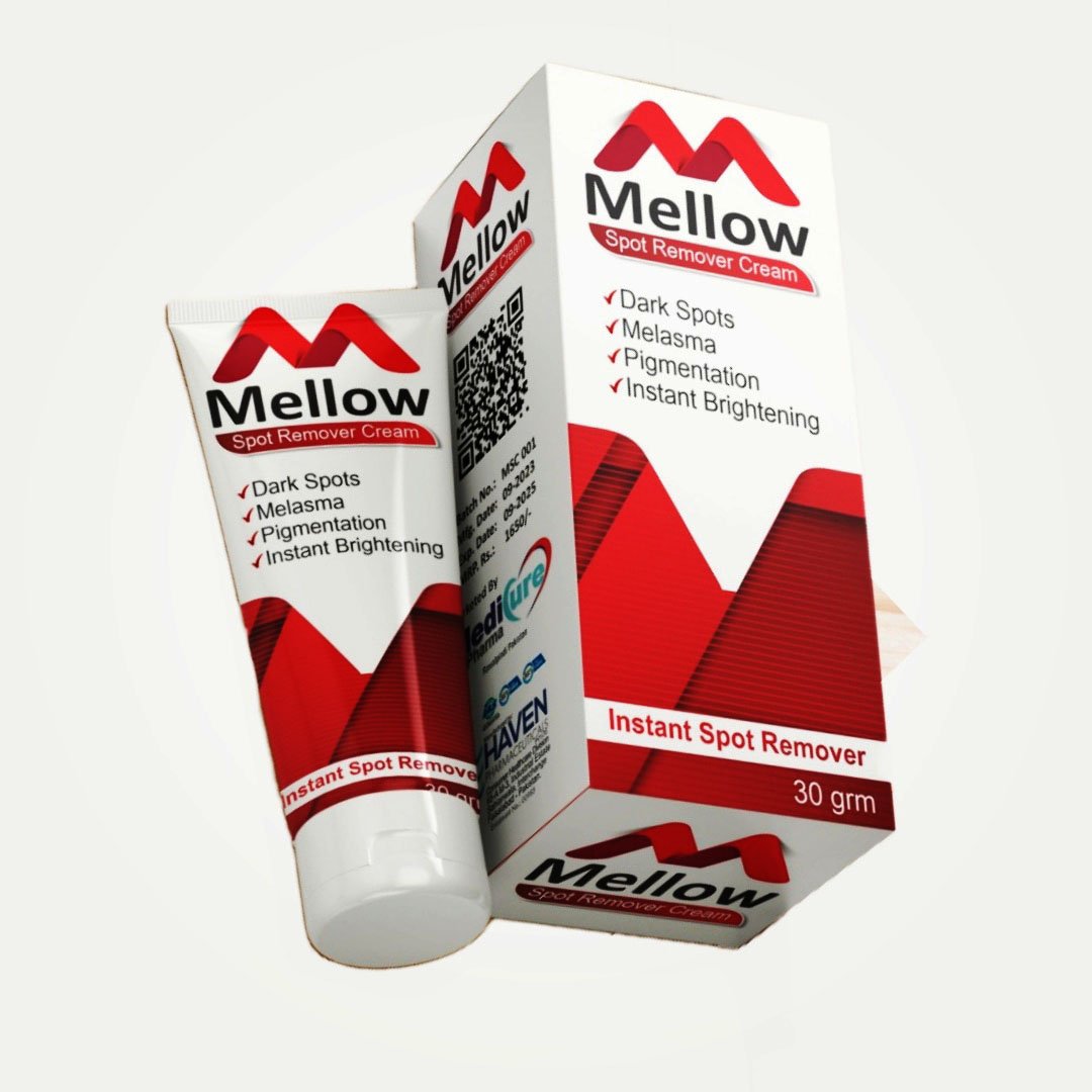 Mellow Dark Spot Eraser Cream – Fast-Acting Treatment for Glowing, Smooth Skin