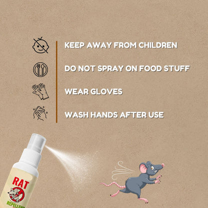 Rat Repellent Spray, Effective Rat Protection (BUY 1 GET 2 FREE)