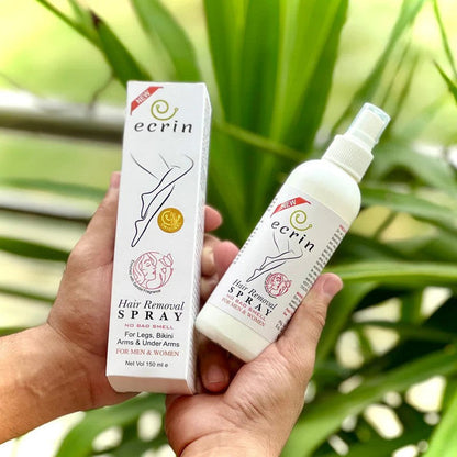 Ecrin Hair Removal Spray – Fast, Painless, and Smooth Hair Removal for All Skin Types | Long-Lasting Results