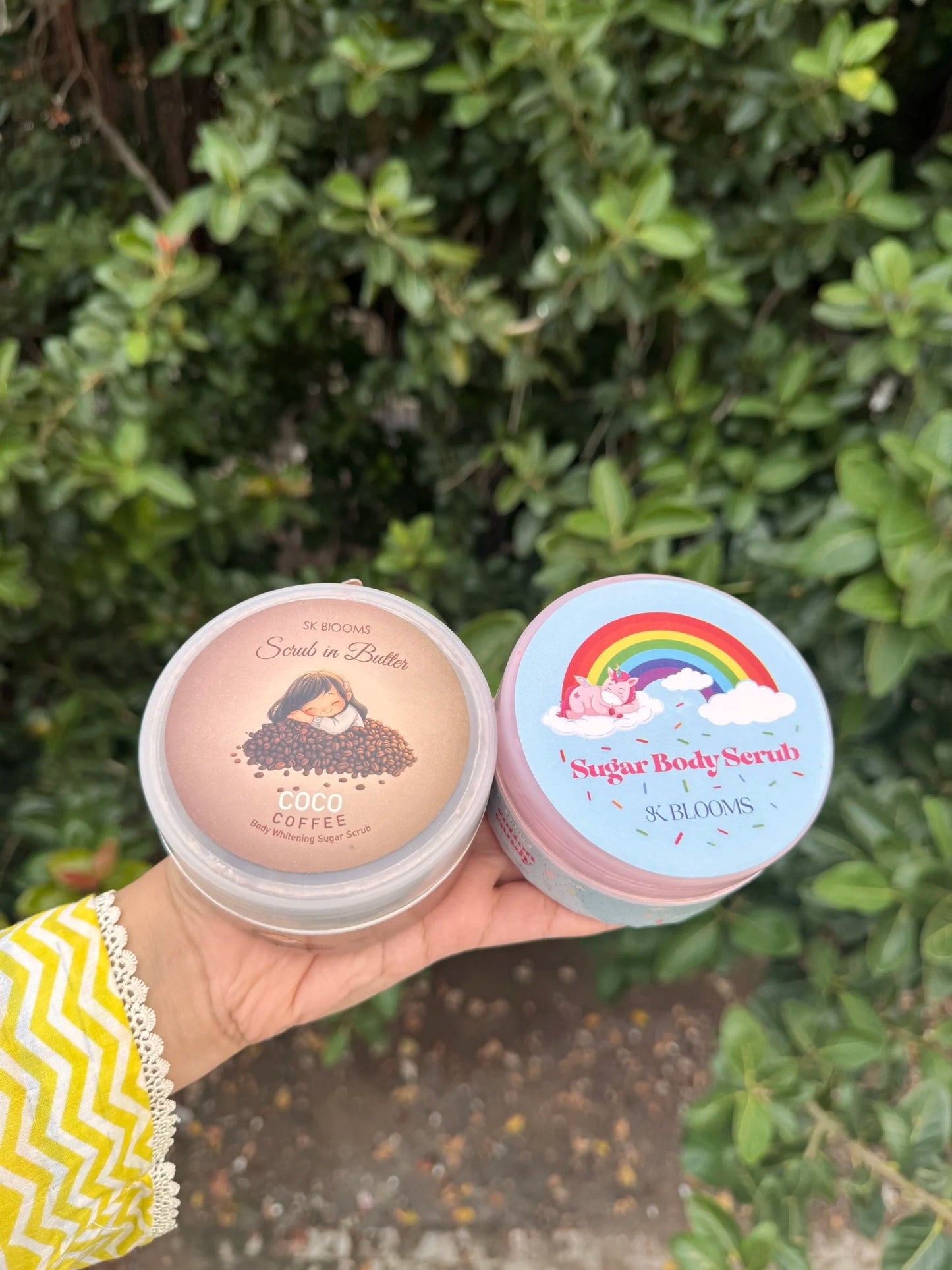 Pack of 2 Sugar Body Whitening Scrub