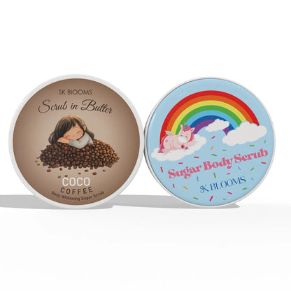 Pack of 2 Sugar Body Whitening Scrub